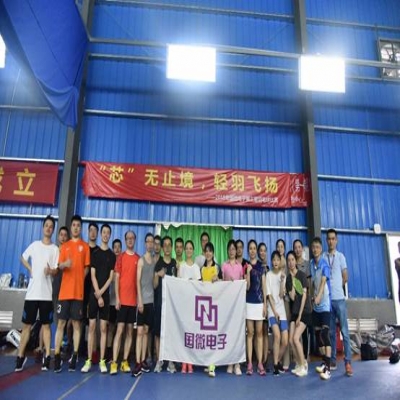 “芯”无止境，轻羽飞扬  ——2019年非凡国际电子第三届羽毛球比赛