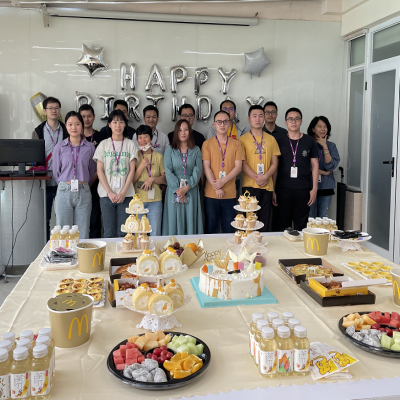 共享书香，悦在非凡国际——非凡国际电子员工4月生日会活动