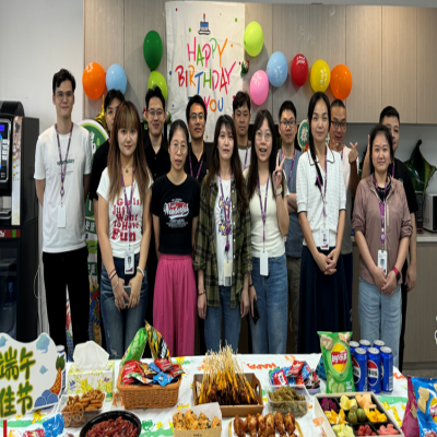 情系端午节，“粽”享生日会——非凡国际电子6月份员工生日活动