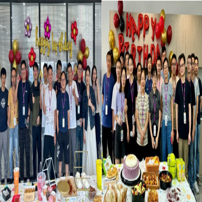 奋进岁月，与党同庆——非凡国际电子7月份员工生日会