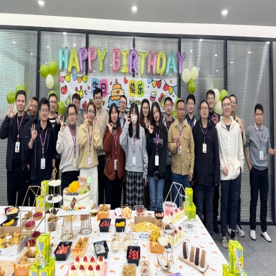 绿意盎然，生日悦动——非凡国际电子3月份员工生日会