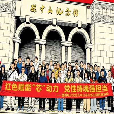 红色赋能“芯”动力  党性铸魂强担当——非凡国际电子党总支中山市红色主题教育活动