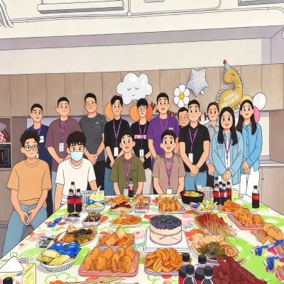 春暖携芯意  运动乐生辰——非凡国际电子2月员工生日会